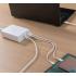 Anker USB-C Charger, 100W 4-Port Type-C Charging Station with Power Delivery, Power Port Atom PD 4 [Intelligent Power Allocation] for MacBook Pro/Air, iPad Pro, Pixel, iPhone Xs/Max/XR, Galaxy - White
